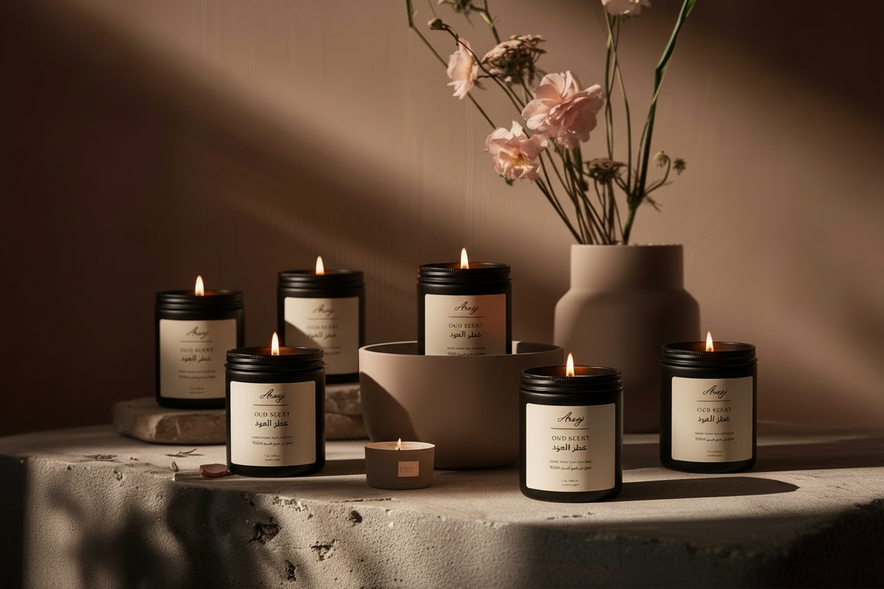 Areej Candles Complete Scene